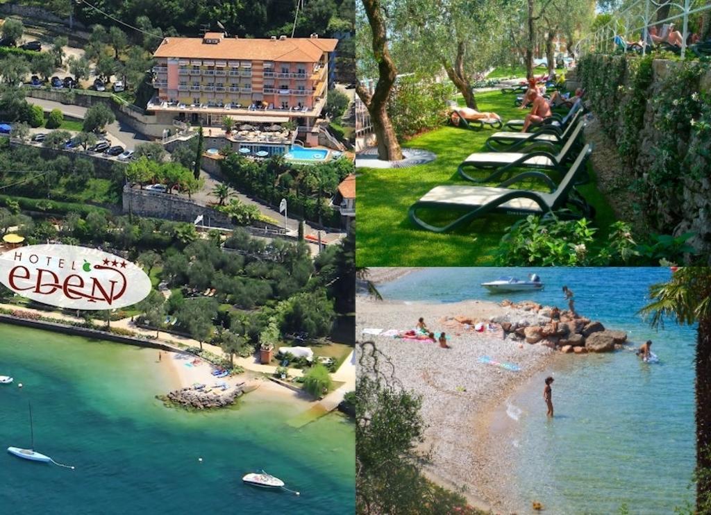 Hotel Eden Бренцоне сул Гарда Екстериор снимка